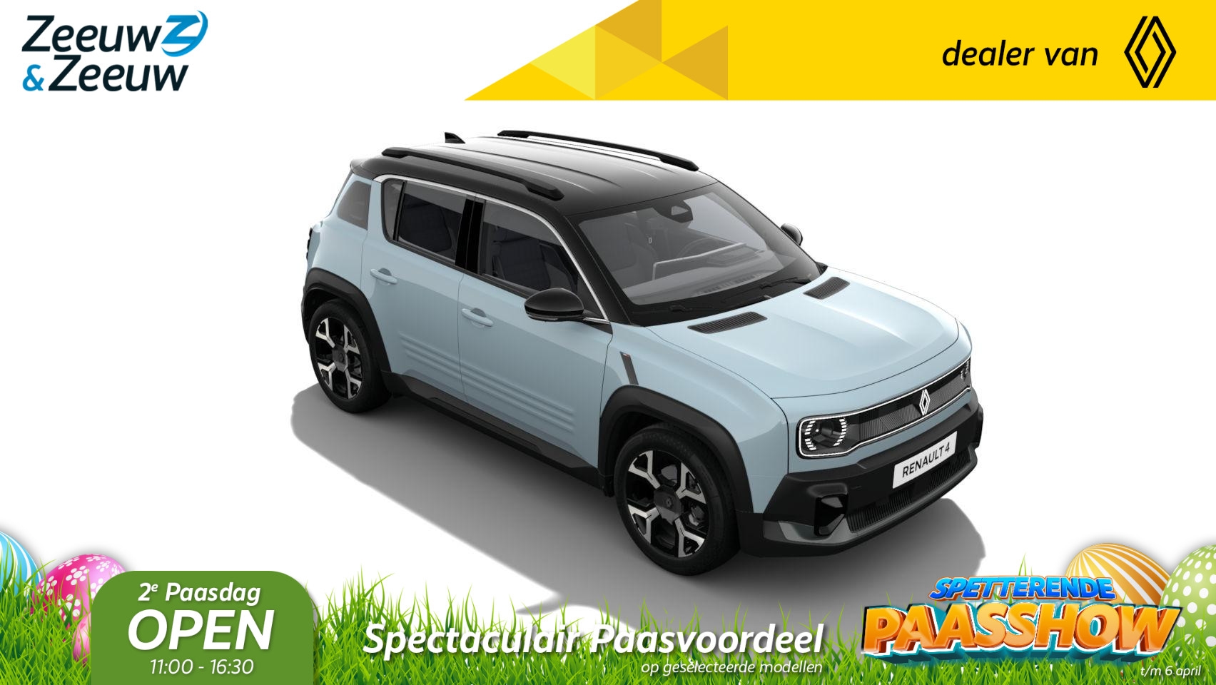 Renault 4 - comfort range techno 52 kWh | OP VOORRAAD OP =OP  NU MET €2.500,- SALE & SALE KORTING!!! - AutoWereld.nl