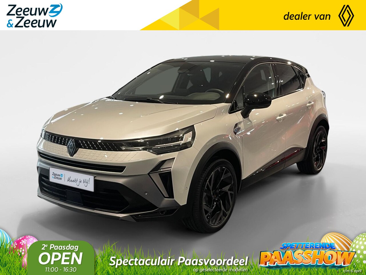 Renault Captur - 1.6 E-Tech full hybrid 160 esprit Alpine | UIT VOORRAAD LEVERBAAR NU MET €1500 KORTING!!! - AutoWereld.nl