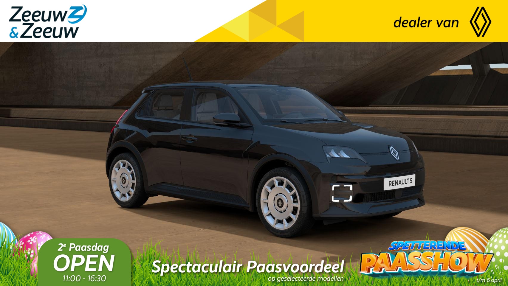 Renault 5 - urban range evolution 40 kWh | NU MET DE ZEEUW EN ZEEUW SWITCH ACTIE voor maar €360,- per - AutoWereld.nl