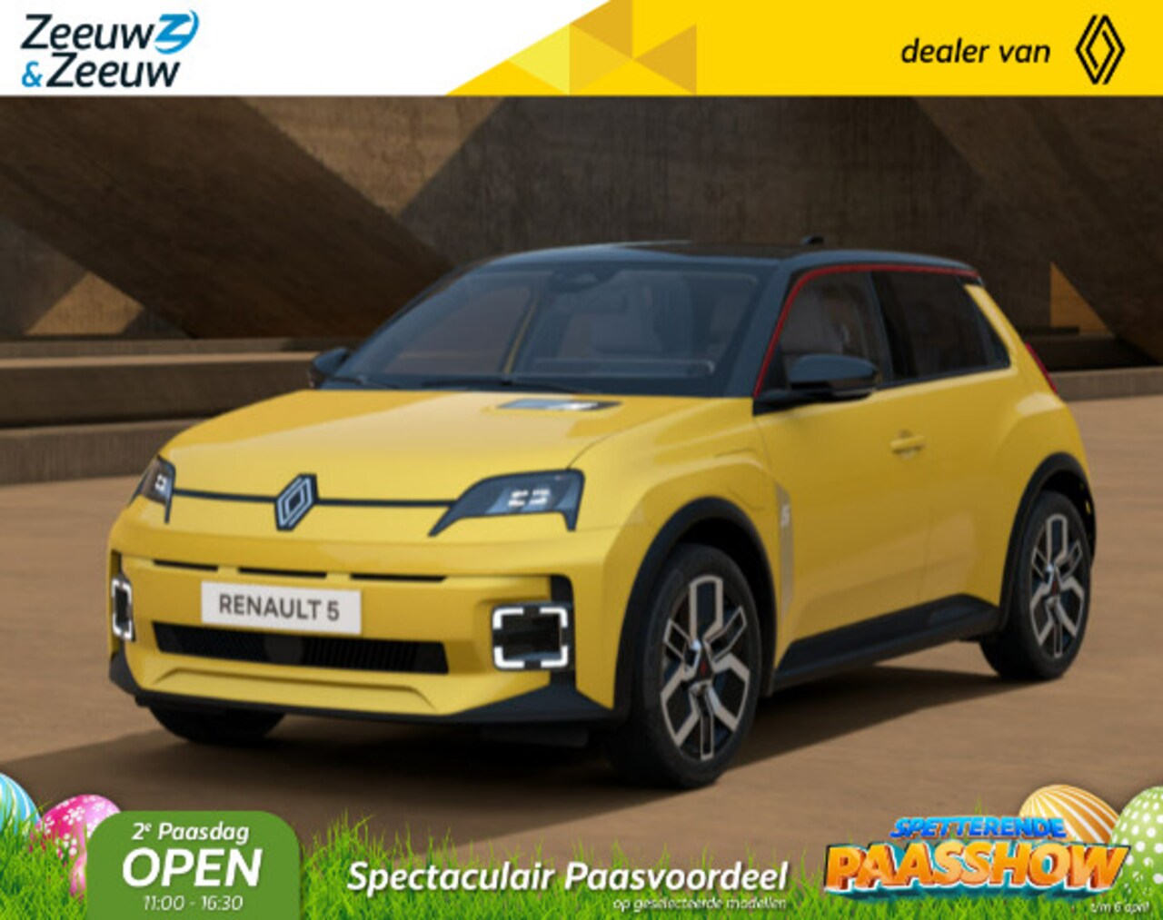 Renault 5 - comfort range techno 52 kWh OP VOORRAAD OP=OP  NU MET €1,800- SALE & SALE KORTING!!! - AutoWereld.nl