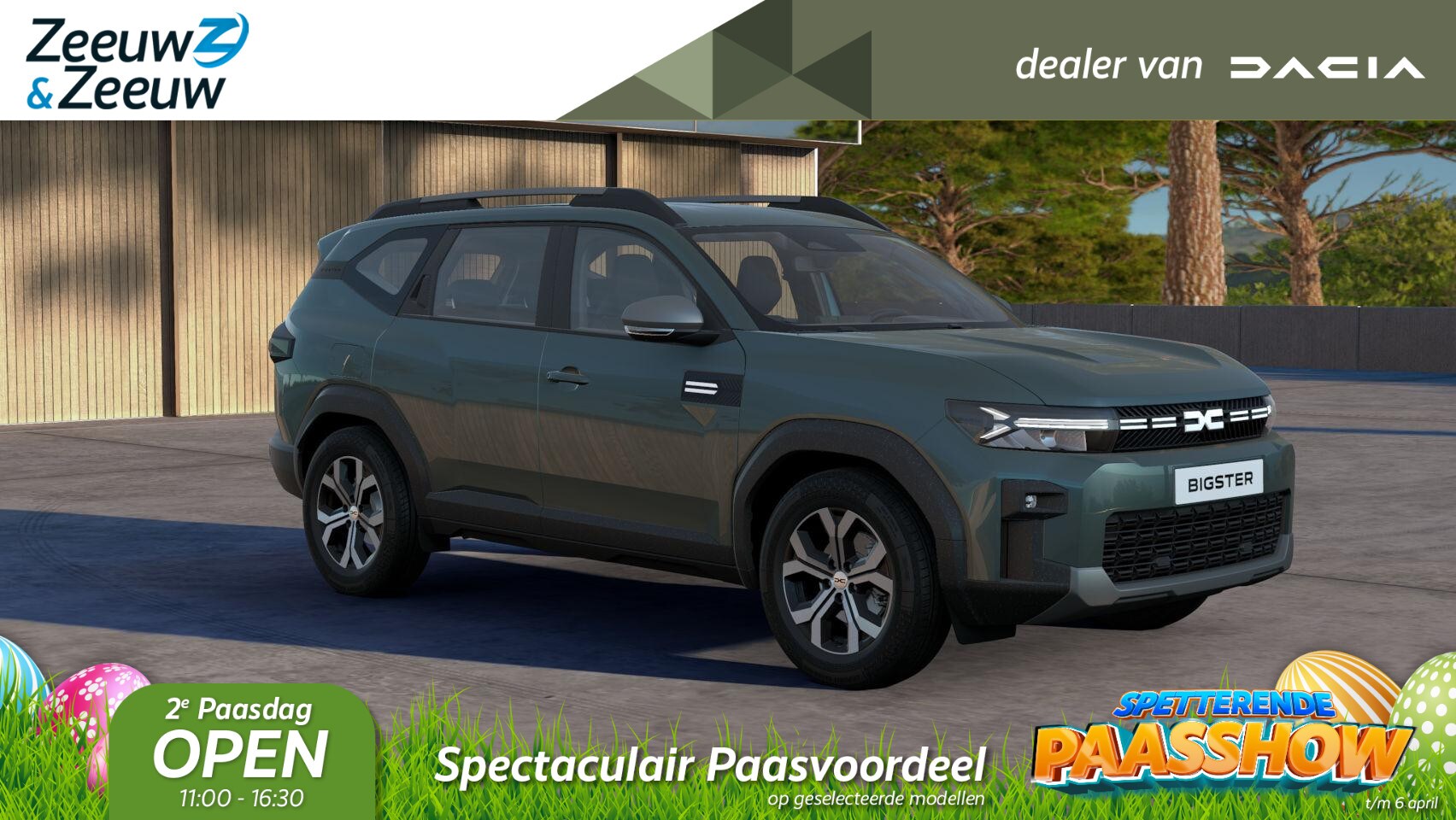 Dacia Bigster - 1.2 Mild Hybrid 140 Expression VANAF NU TE BESTELLEN BIJ DACIA DEN HAAG! DE DACIA DEALER V - AutoWereld.nl