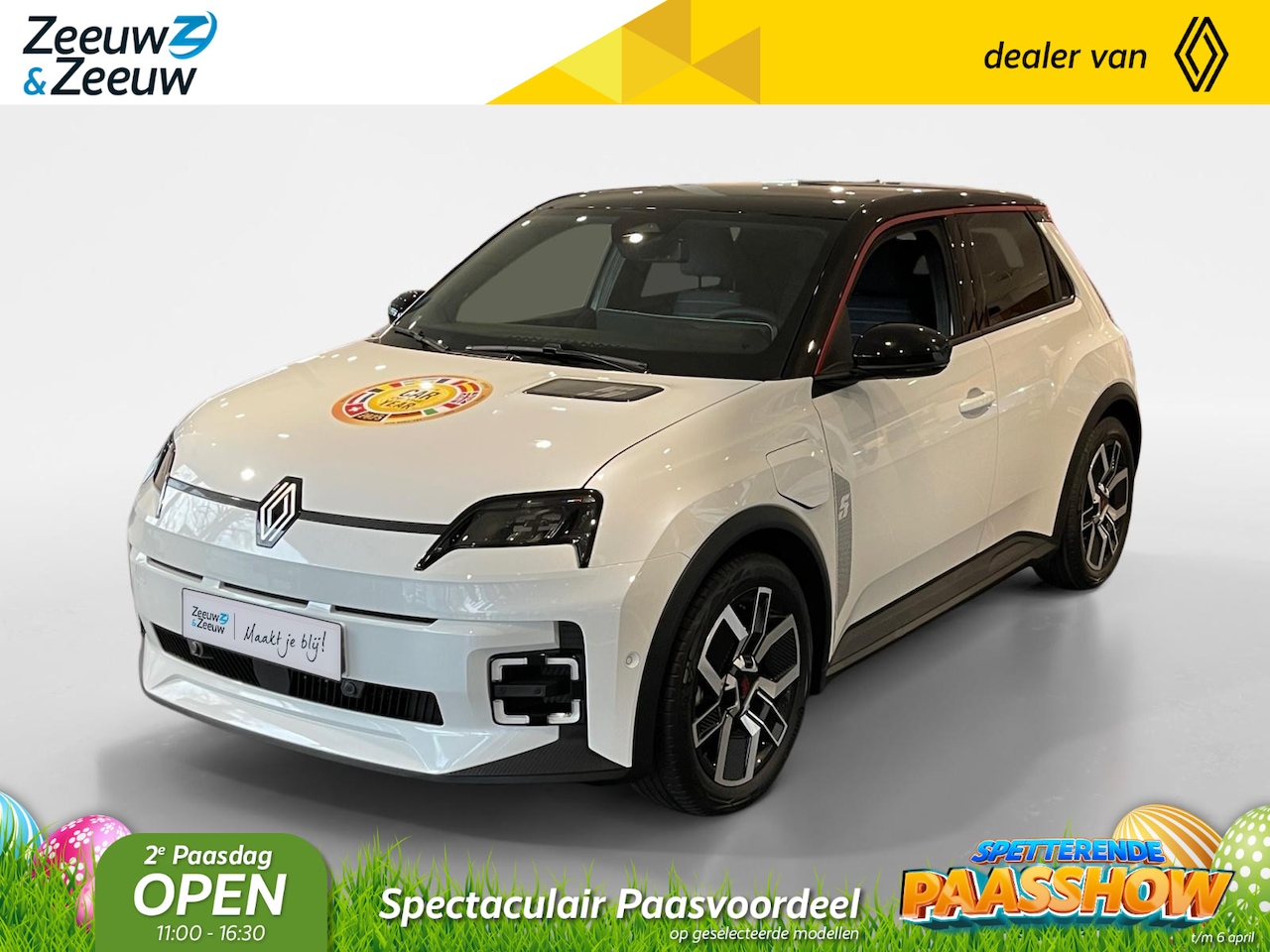 Renault 5 - comfort range techno 52 kWh OP VOORRAAD OP=OP  NU MET €1,800- SALE & SALE KORTING!!! - AutoWereld.nl