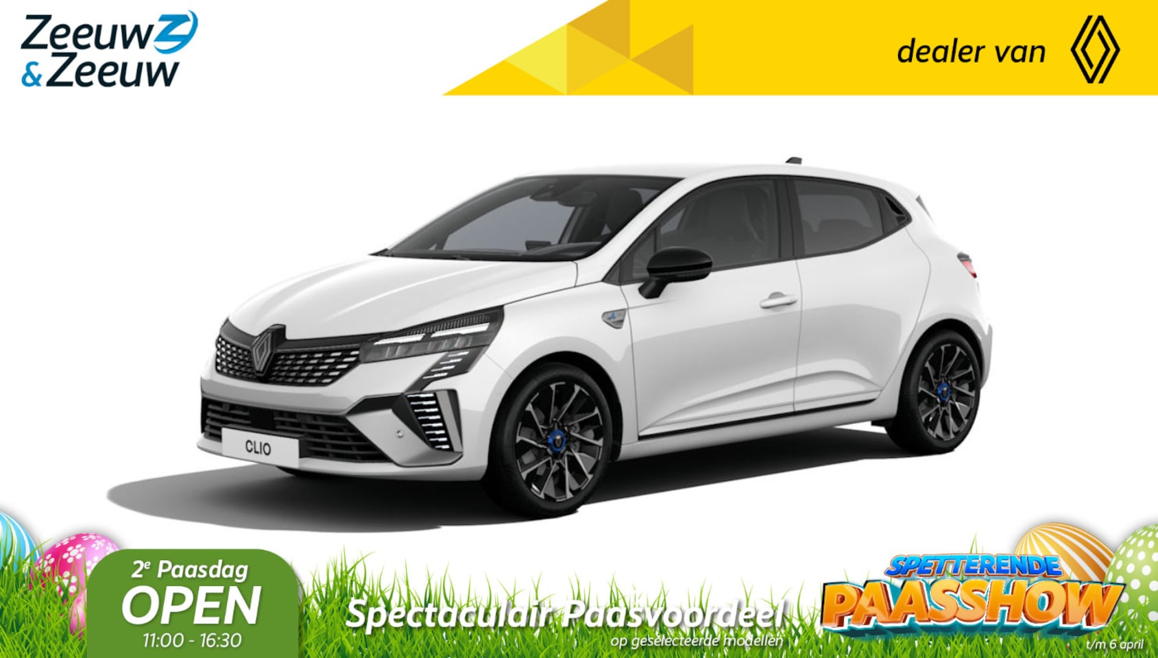 Renault Clio - E-Tech Full Hybrid 145 esprit Alpine | NU met € 3000,- Zeeuw en Zeeuw RUN OUT korting | + - AutoWereld.nl
