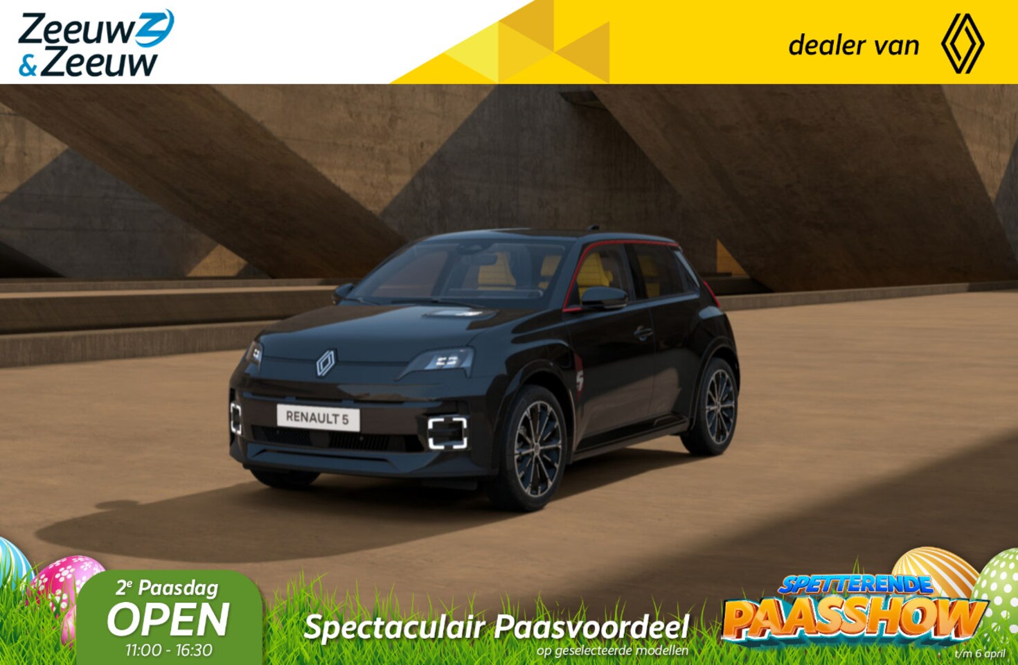 Renault 5 - comfort range iconic cinq 52 kWh Renault 5 iconic cinq 52 kWh | OP VOORRAAD OP =OP  NU MET - AutoWereld.nl