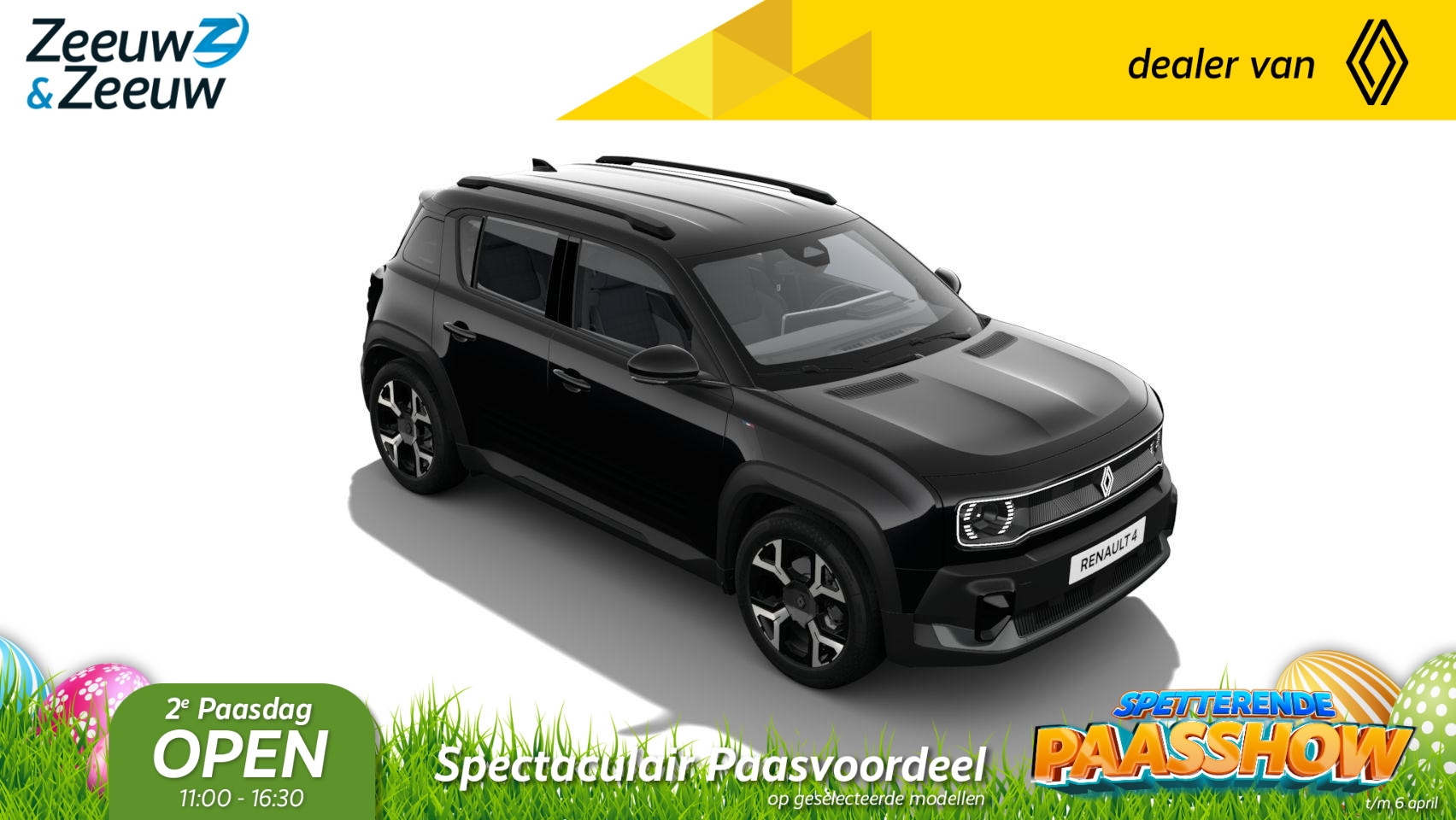 Renault 4 - comfort range techno 52 kWh | OP VOORRAAD OP =OP  NU MET €2.500,- SALE & SALE KORTING!!! - AutoWereld.nl