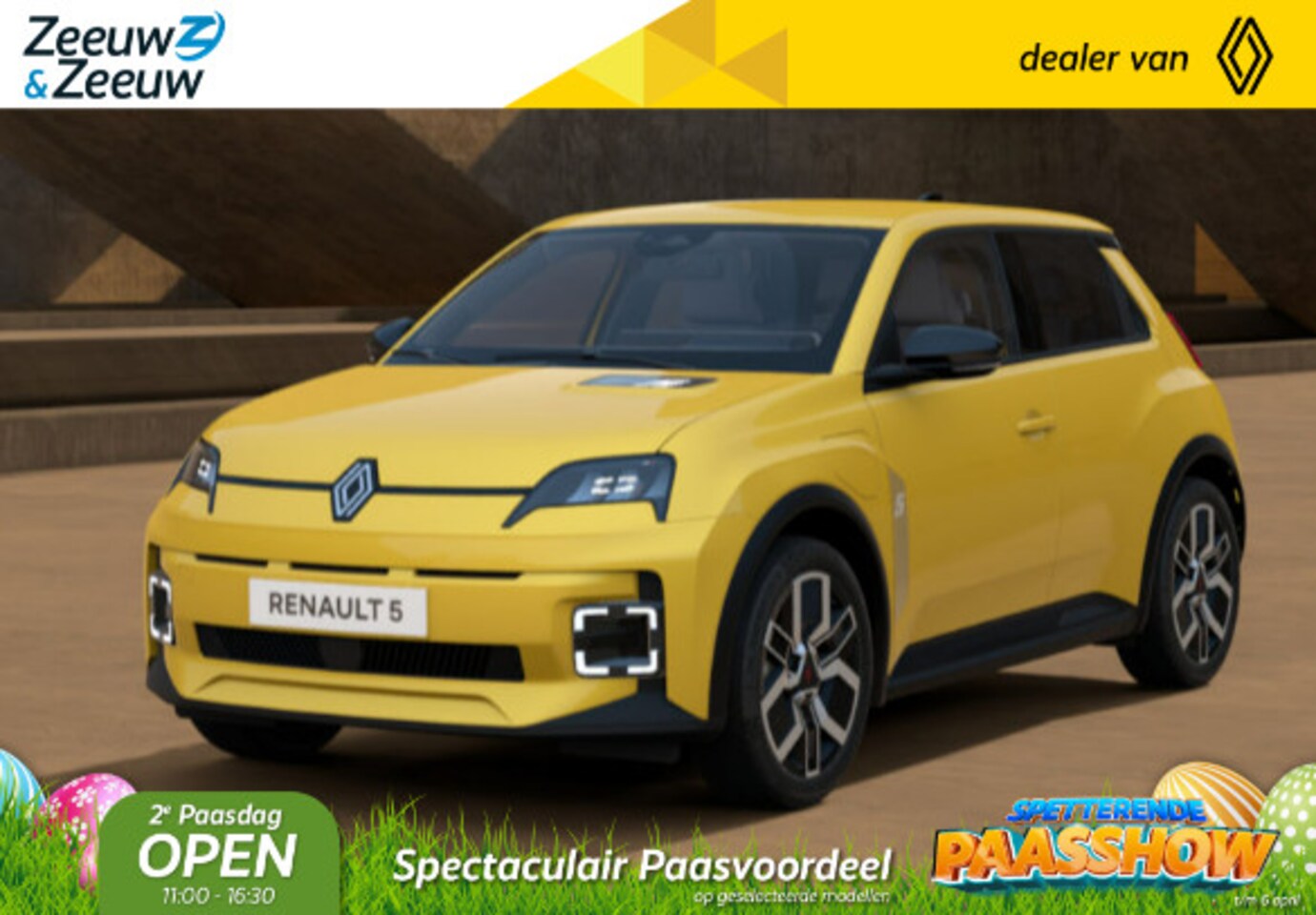 Renault 5 - comfort range techno 52 kWh OP VOORRAAD OP=OP  NU MET €1,800- SALE & SALE KORTING!!! - AutoWereld.nl