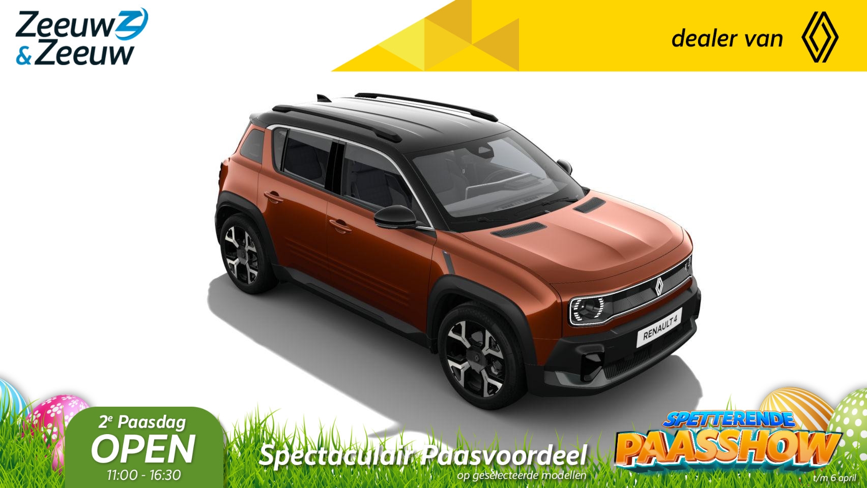 Renault 4 - comfort range techno 52 kWh | OP VOORRAAD OP =OP  NU MET €2.500,- SALE & SALE KORTING!!! - AutoWereld.nl