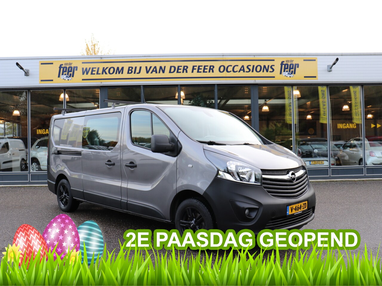Opel Vivaro - 1.6 CDTI L2H1 DC Business+ EcoFlex EX. BTW 1e eigenaar Lease v.a. 395,- p/m - AutoWereld.nl