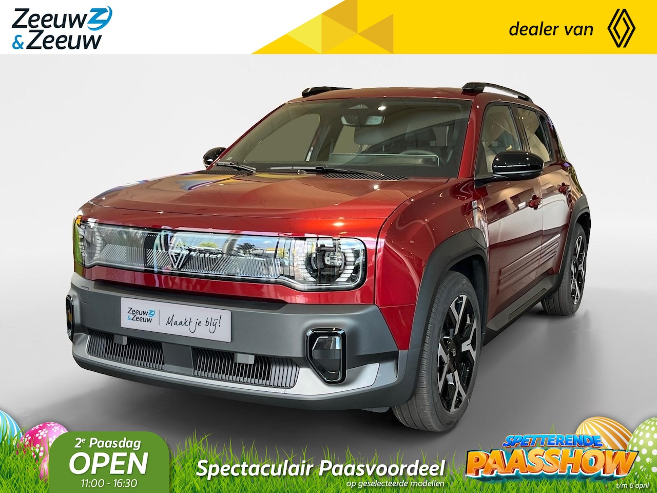 Renault 4 - comfort range techno 52 kWh Op voorraad bij Zeeuw & Zeeuw Naaldwijk * € 2.500,- VOORRAAD P - AutoWereld.nl