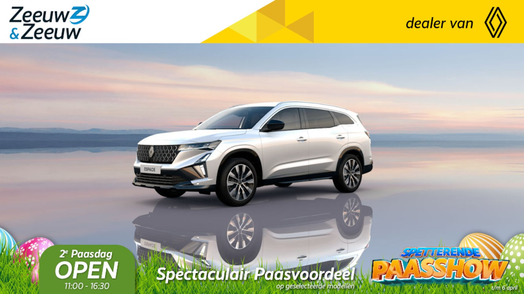 Renault Espace - E-Tech full hybrid 200 techno 5p. || Korting uit voorraad = €2.800,- Korting + 5 jaar Gara - AutoWereld.nl