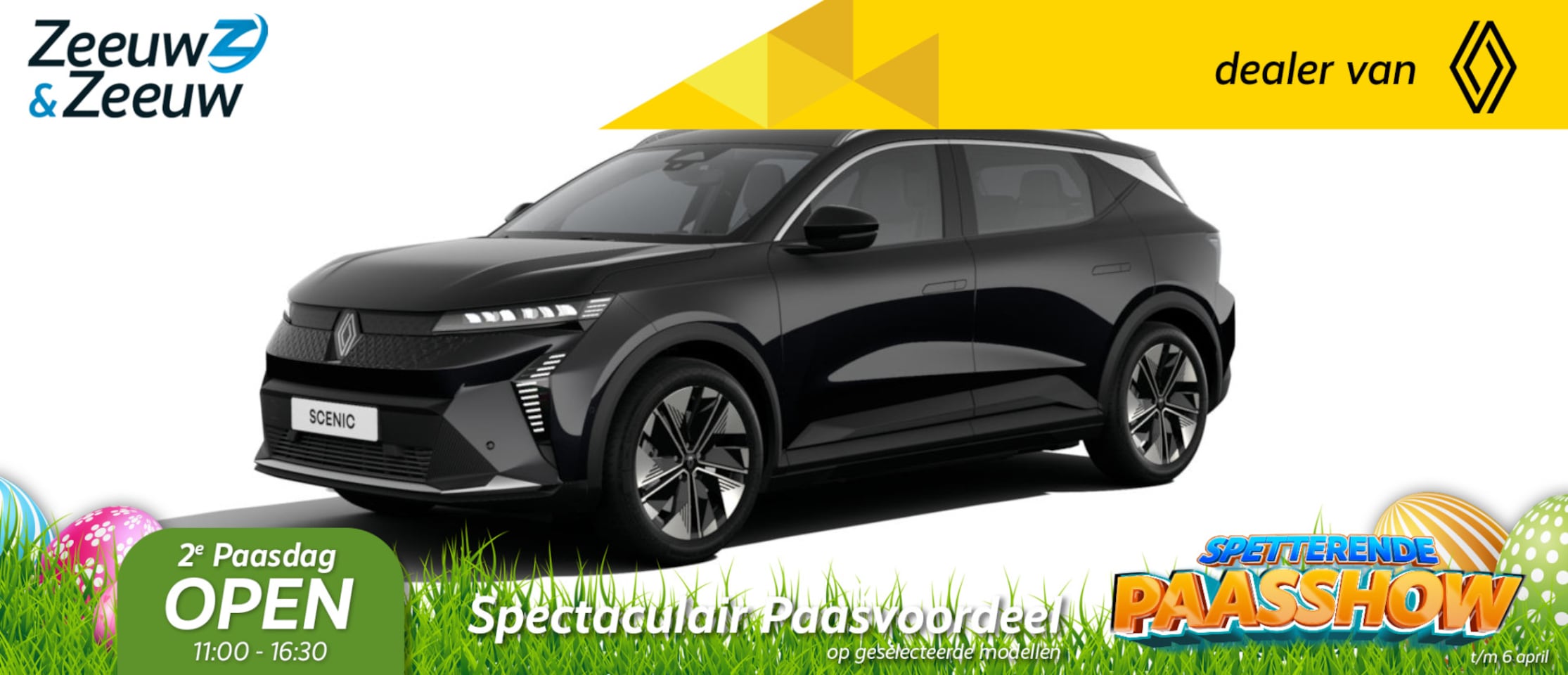 Renault Scenic E-Tech - EV60 comfort range techno * € 3.000,- VOORRAAD PREMIE * incl. 5 jaar garantie Elektrisch V - AutoWereld.nl