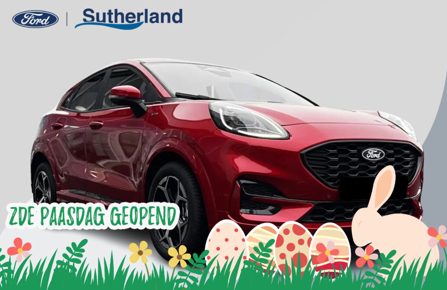 Ford Puma - 1.0 EcoBoost Hybrid ST-Line 125pk Automaat | Nieuw Model | Fantastic Red | Achteruitrijcam - AutoWereld.nl