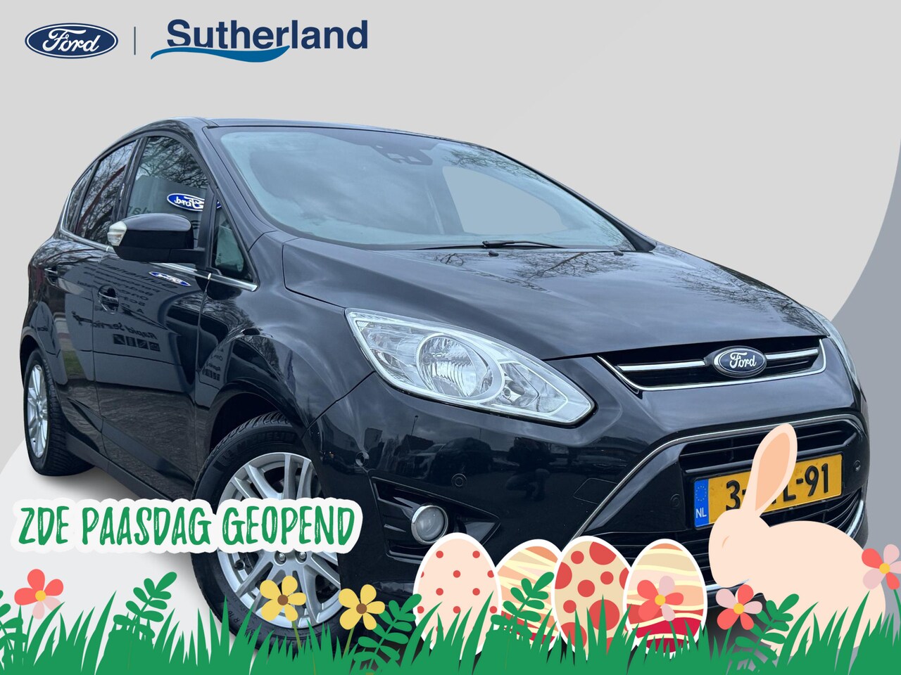 Ford C-Max - 2.0 TDCi Titanium | 115pk Automaat | Panorama dak | SONY Audio | Voorruit verwarming | Res - AutoWereld.nl