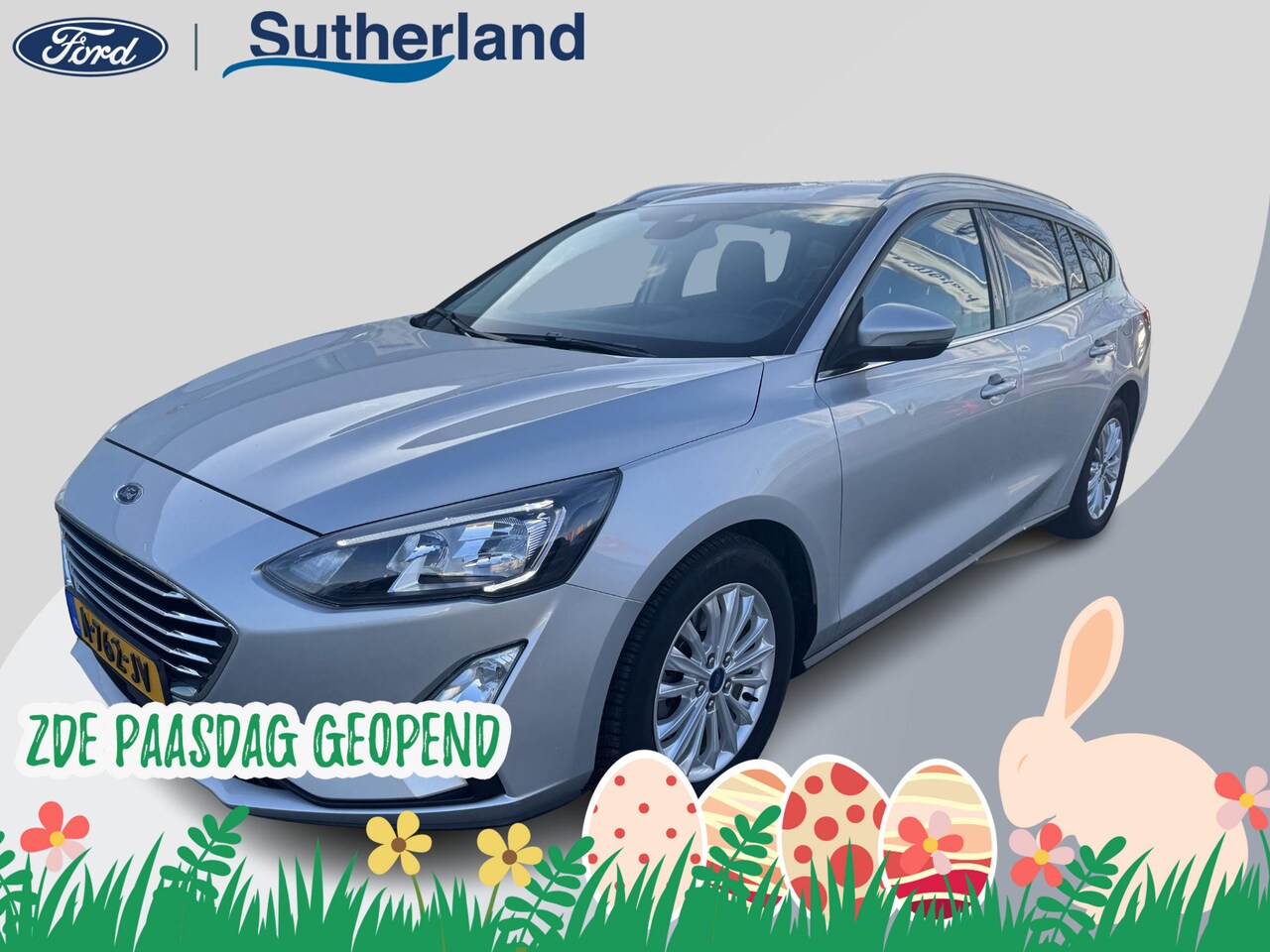 Ford Focus Wagon - 1.0 EcoBoost Hybrid Titanium X Business 155pk | Elek Achterklep | Privacy Glas | Sync 3 na - AutoWereld.nl