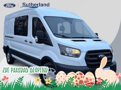 Ford Transit - 350 2.0 TDCI L3H2 DC | Dubbele Cabine | Trend | SCI | 6 persoons | 170pk | Airco | Trekhaa