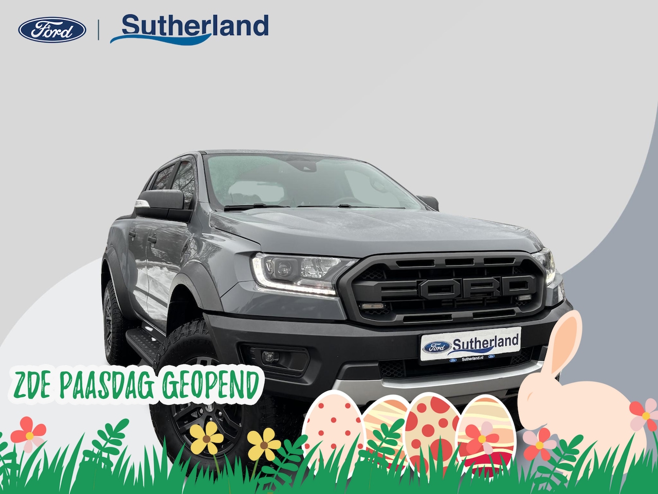 Ford Ranger Raptor - 2.0 EcoBlue | SCI | 213pk | Rollertop | Trekhaak | Camera | Stoelverwarming | 2.500kg Trek - AutoWereld.nl