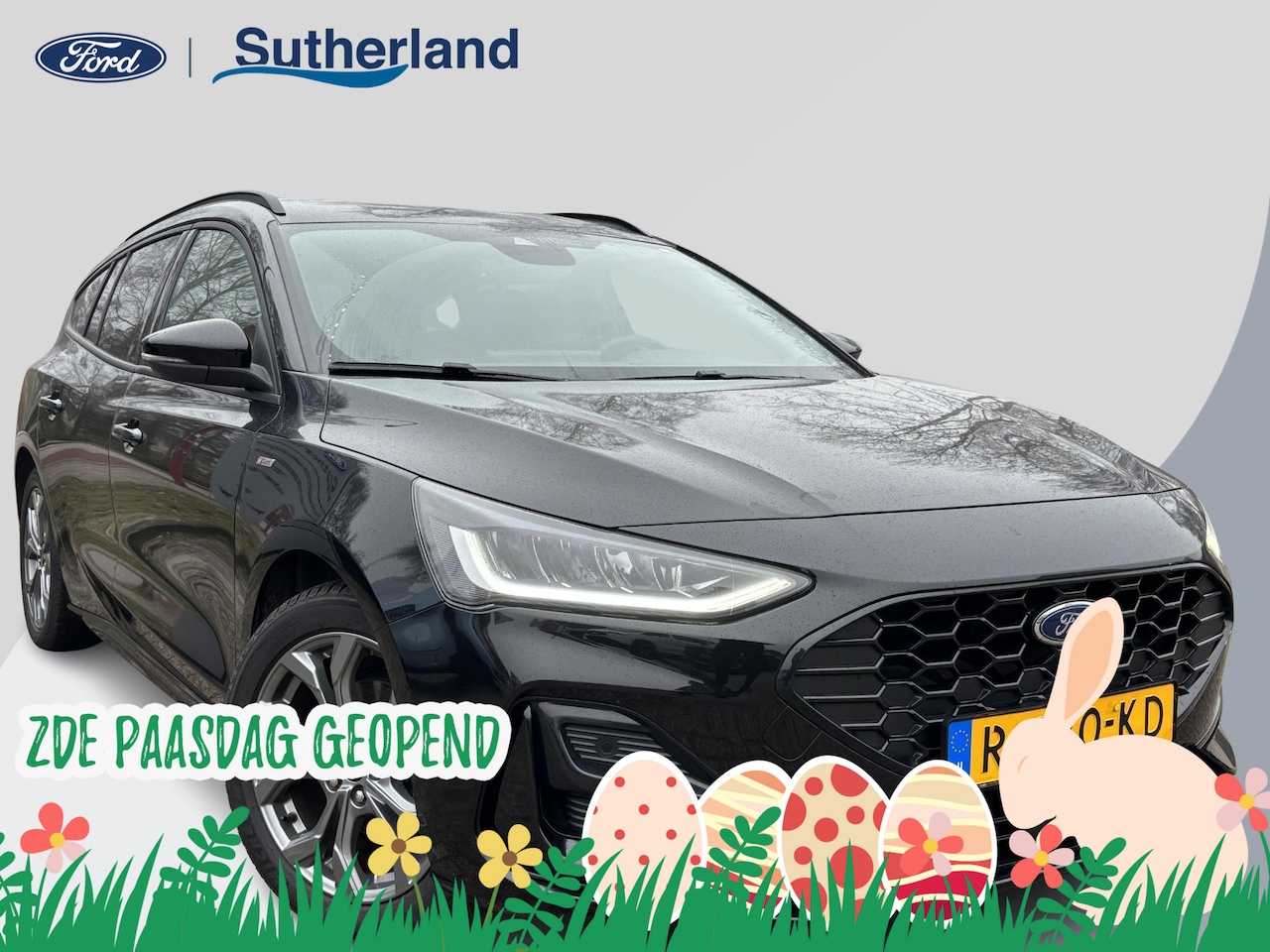 Ford Focus Wagon - 1.0 EcoBoost Hybrid ST Line X 125pk  | Adaptieve Cruise | Winter Pack | 35.000 km! | SYNC - AutoWereld.nl