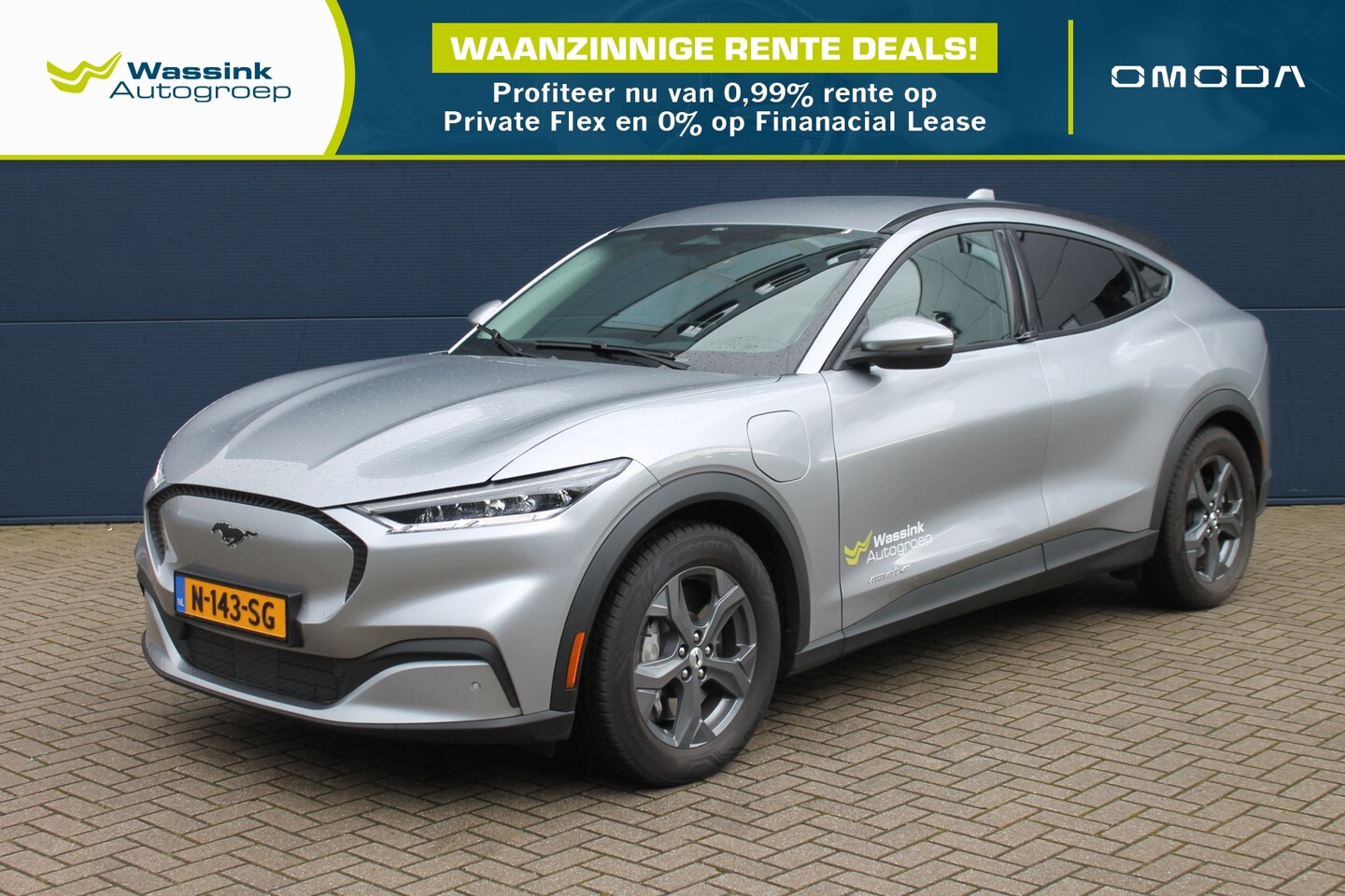 Ford Mustang Mach-E - RWD 75kWh 258pk I SOH 91,4% I Leder | Navigatie | Stoelverwarming I Apple Carplay/Android - AutoWereld.nl