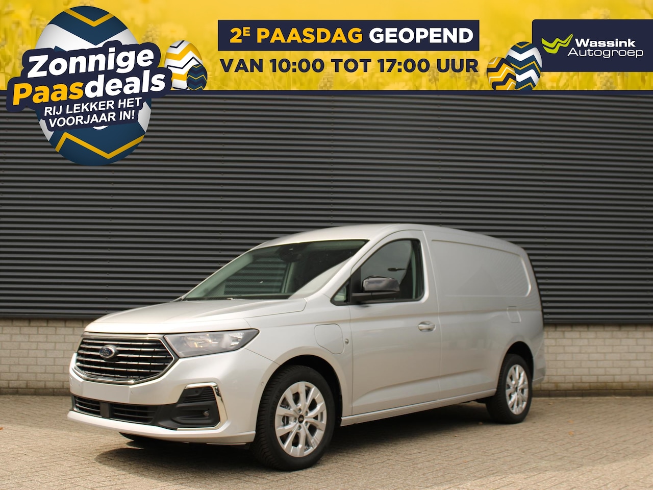 Ford Transit Connect - 1.5 PHEV 150pk L2 Aut I Trekhaak I 360 Camera I Apple CarPlay I Parkeersensoren - AutoWereld.nl