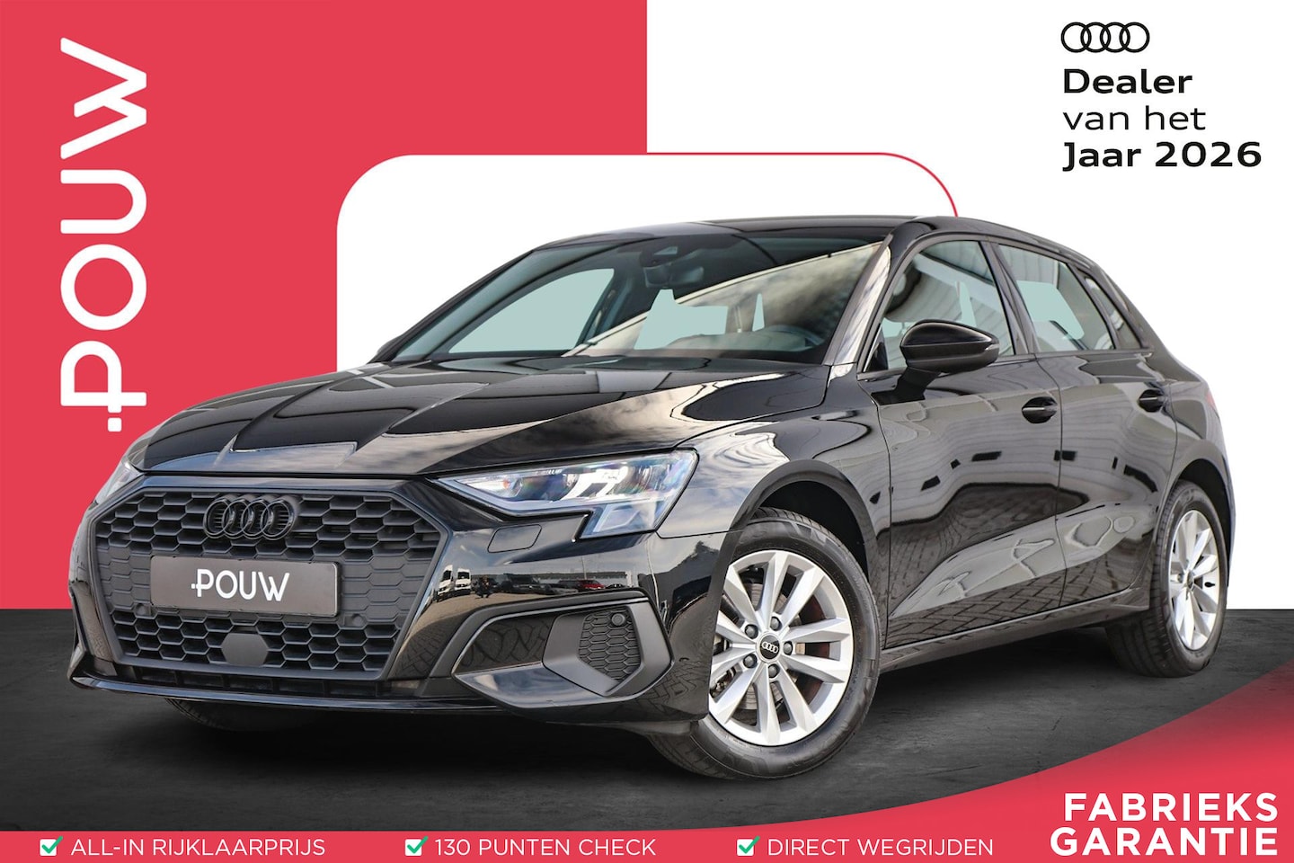 Audi A3 Sportback - 30 TFSI 110pk S-tronic Pro Line | Cruise Control | Autom. Airco | LED Koplampen - AutoWereld.nl