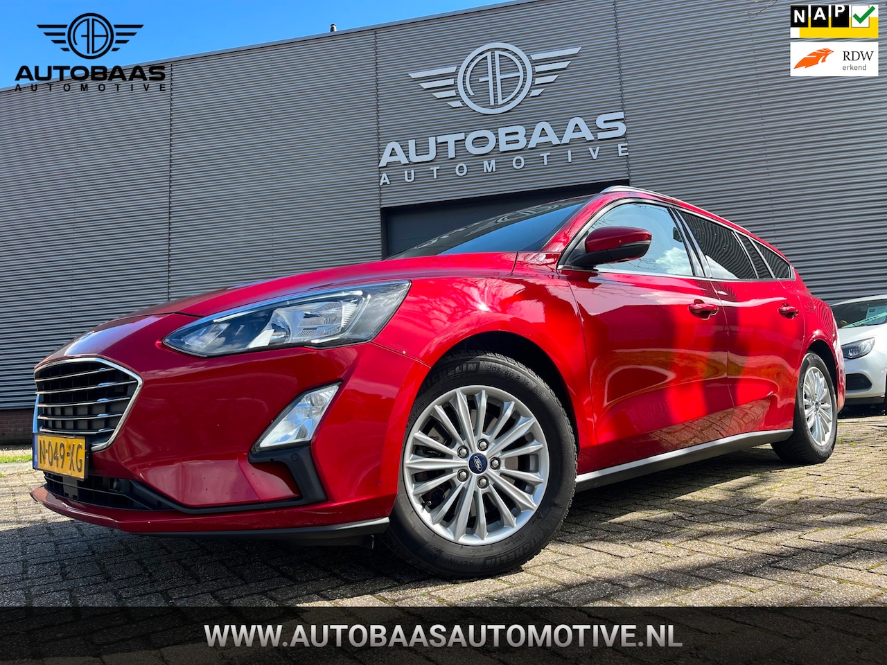 Ford Focus Wagon - 1.0 Titanium X Business AUTOMAAT+NL-AUTO+NAP+1EIG+NAVI+B&O SOUNDSYSTEM+LED+CLIMATE CONTROL - AutoWereld.nl