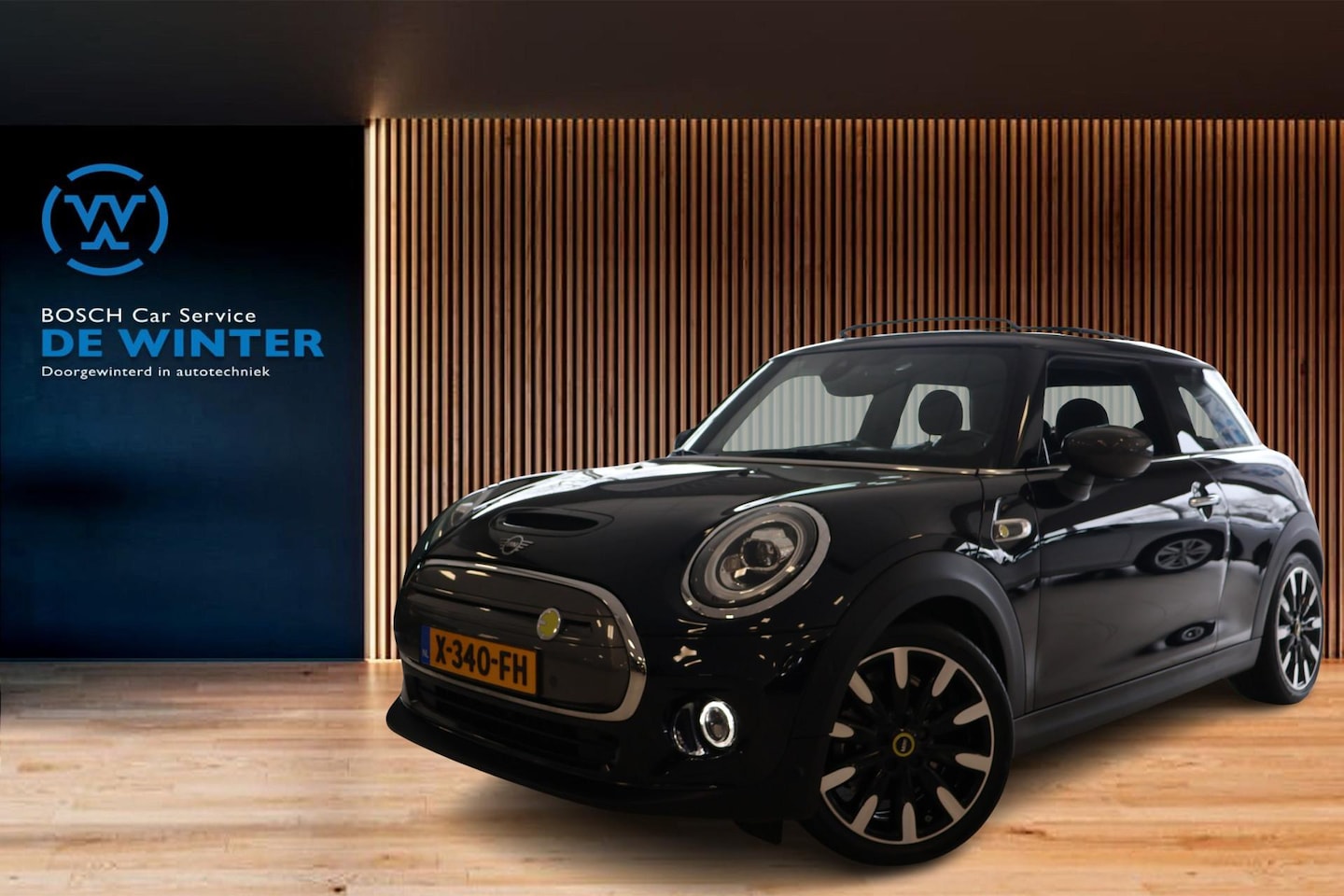 MINI Mini-Electric - Camden Plus Edition 33 kWh | Leder | Panoramadak | Stoelverwarming  . - AutoWereld.nl