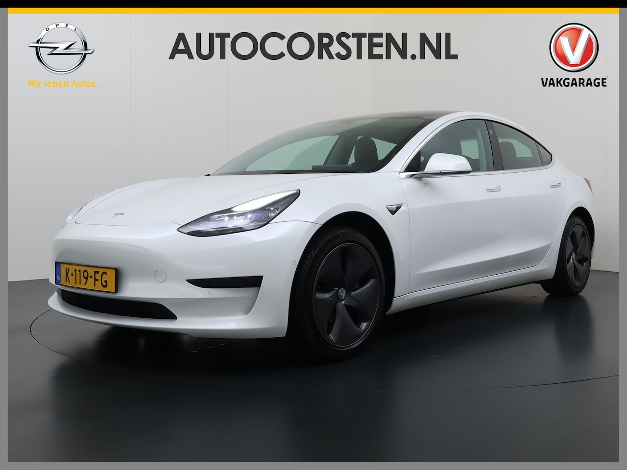 Tesla Model 3 - SR+ 325PK LFP-Accu AutoPilot Leer Pano-Dak Adaptive Cruise Lmv 18" Camera's Elektr.-Stuur+ - AutoWereld.nl