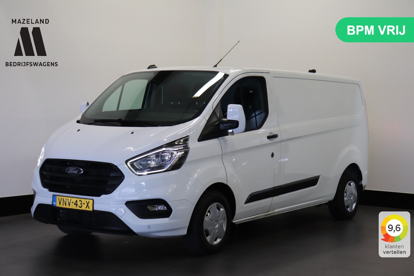Ford Transit Custom - 2.0 TDCI L2 EURO 6 - Airco - Cruise - Trekhaak - € 14.900,- Excl. - AutoWereld.nl