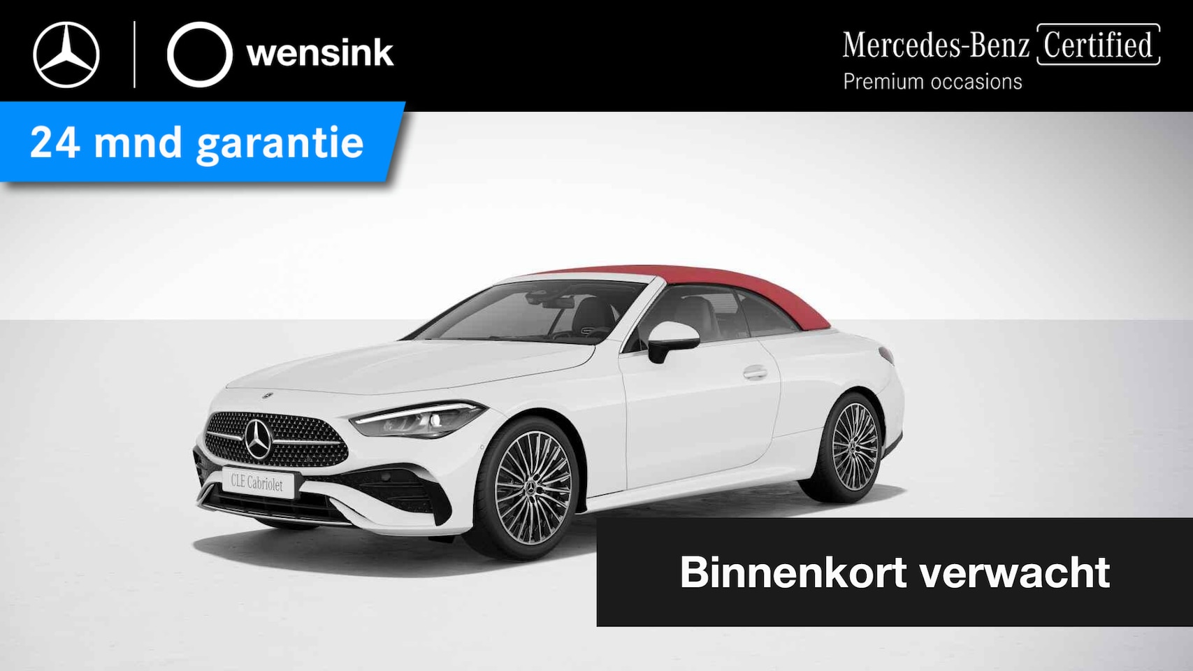 Mercedes-Benz CLE Cabriolet - 200 AMG Line | Burmester | Memory | Nekverwarming | Sfeerverlichting | - AutoWereld.nl