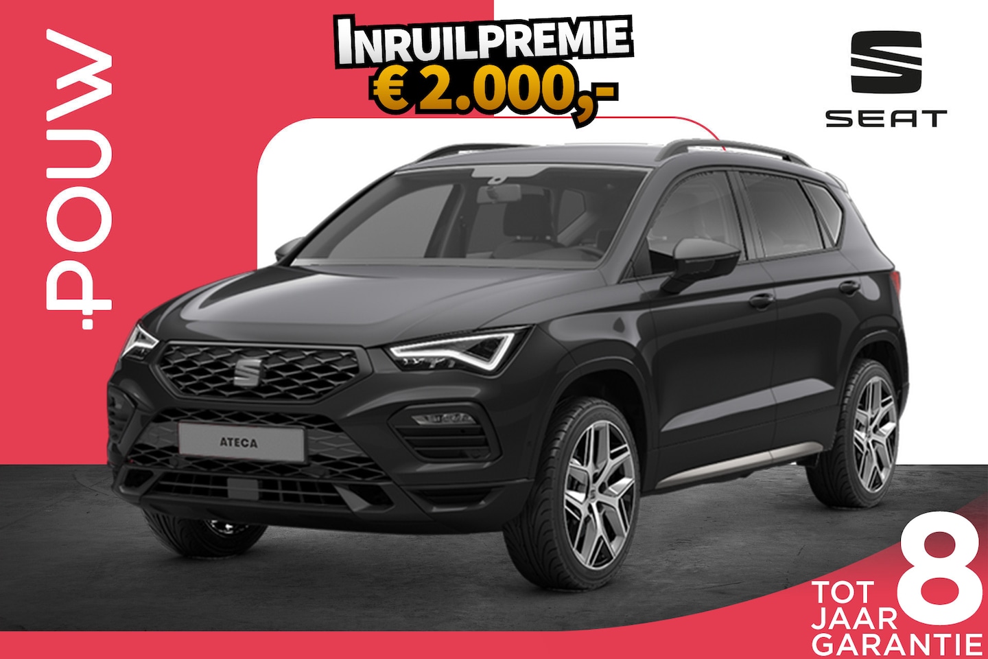 SEAT Ateca - 1.5 TSI 150pk DSG FR Business Intense | Safe & Driving Pack XL | 19 Inch Exclusive - AutoWereld.nl
