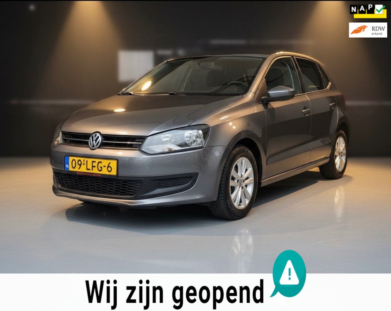 Volkswagen Polo - 1.2 TSI Comfortline-airco-elek ramen - AutoWereld.nl