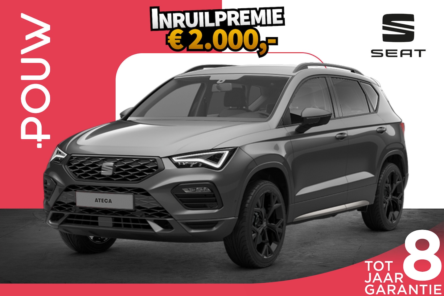 SEAT Ateca - 1.5 TSI 150pk DSG FR Business Intense | Stoel /-Stuurwiel Verwarming - AutoWereld.nl