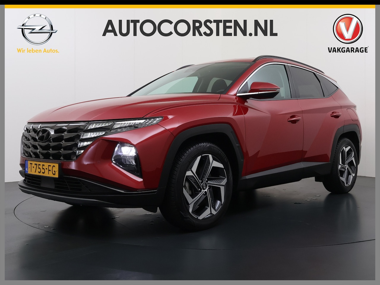 Hyundai Tucson - 1.6T-GDI 265PK PHEV Hybrid Autom. 4WD Navi Ecc Camera Adap.Cruise Apple Carplay Android Au - AutoWereld.nl