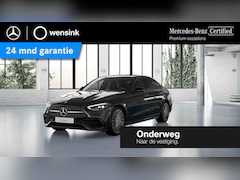 Mercedes-Benz C-klasse - 180 AMG Line | Night | Panoramadak | Multispaaks AMG velgen | Stoelverwarming | Achteruitr