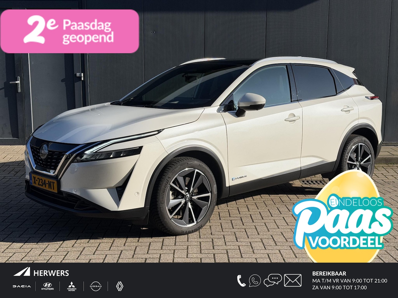 Nissan Qashqai - 1.5 e-Power Tekna / Apple carplay / Android auto / All season banden / Cold Pack / Panoram - AutoWereld.nl