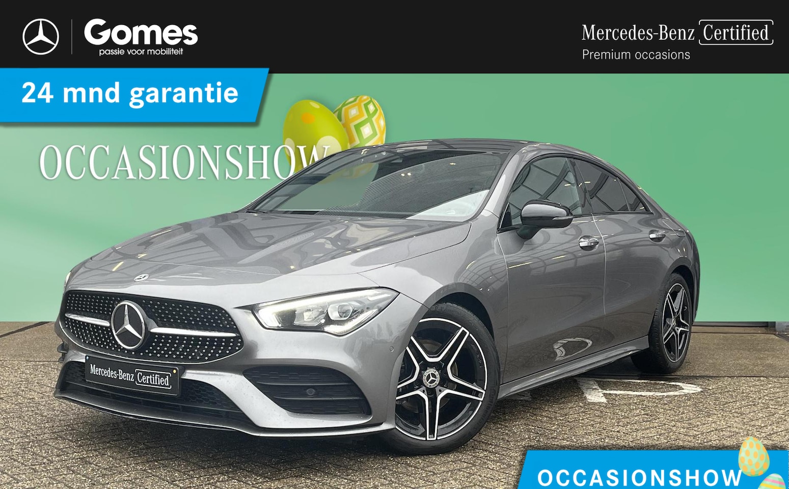 Mercedes-Benz CLA-Klasse - 180 AMG Line | Panoramadak | CarPlay | Cruise Control | Navigatie | Led Koplampen - AutoWereld.nl
