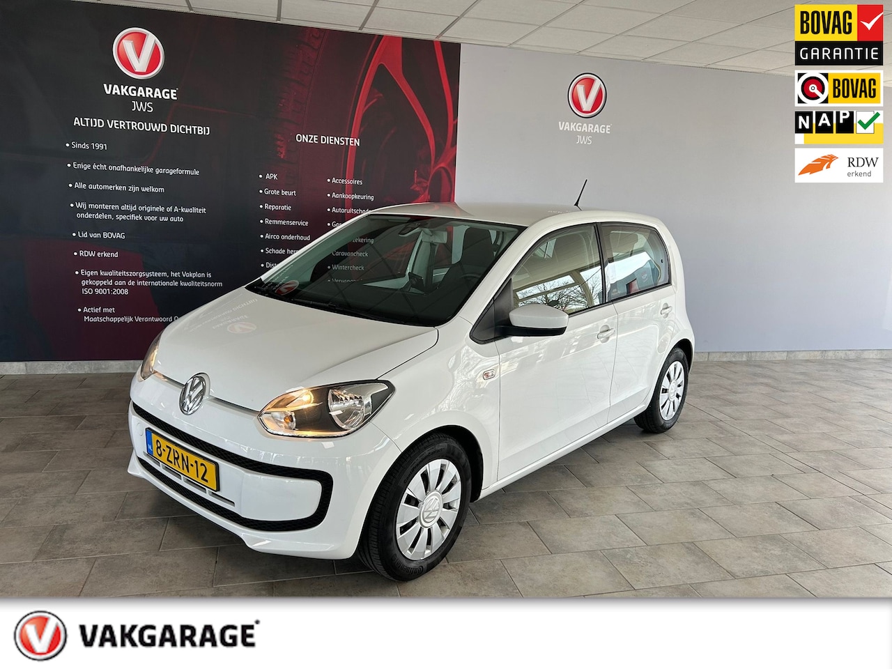 Volkswagen Up! - 1.0 move up! BlueMotion incl. afl. beurt en garantie. - AutoWereld.nl