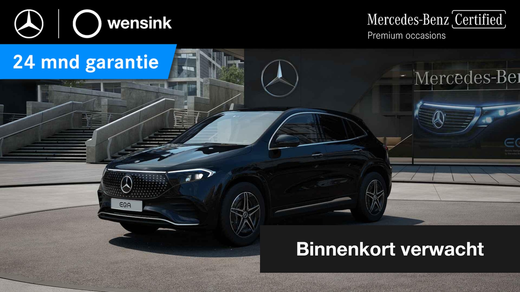 Mercedes-Benz EQA - 250+ AMG Line 71 kWh | Winter pakket | Achteruitrijcamera | Elektrische achterklep | - AutoWereld.nl