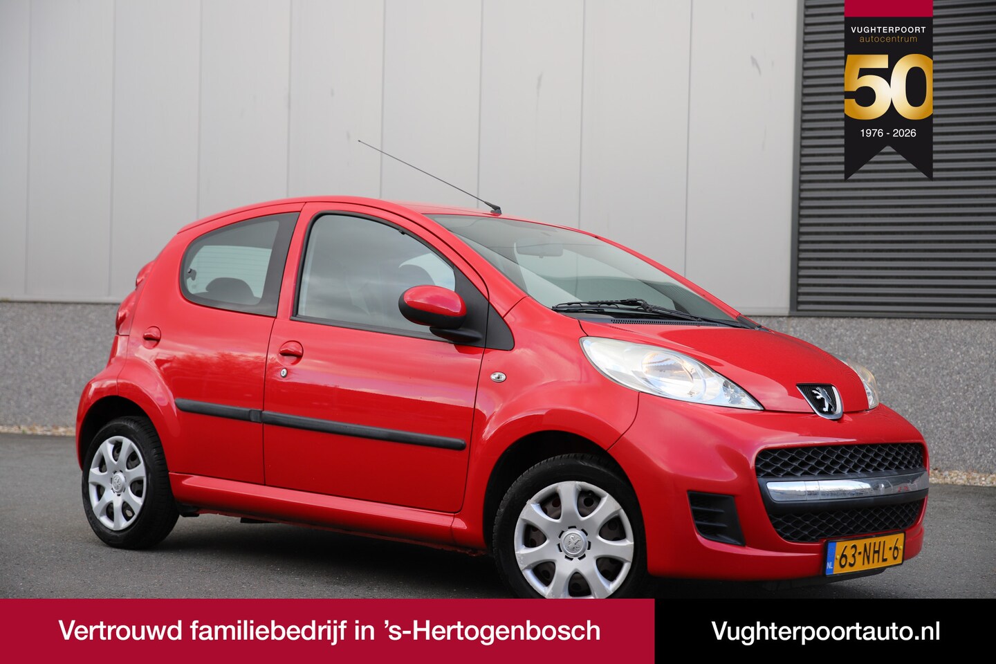 Peugeot 107 - 1.0-12V XS 5drs Elektr. ramen/ € 24,- p/maand/ 1 op 22 - AutoWereld.nl