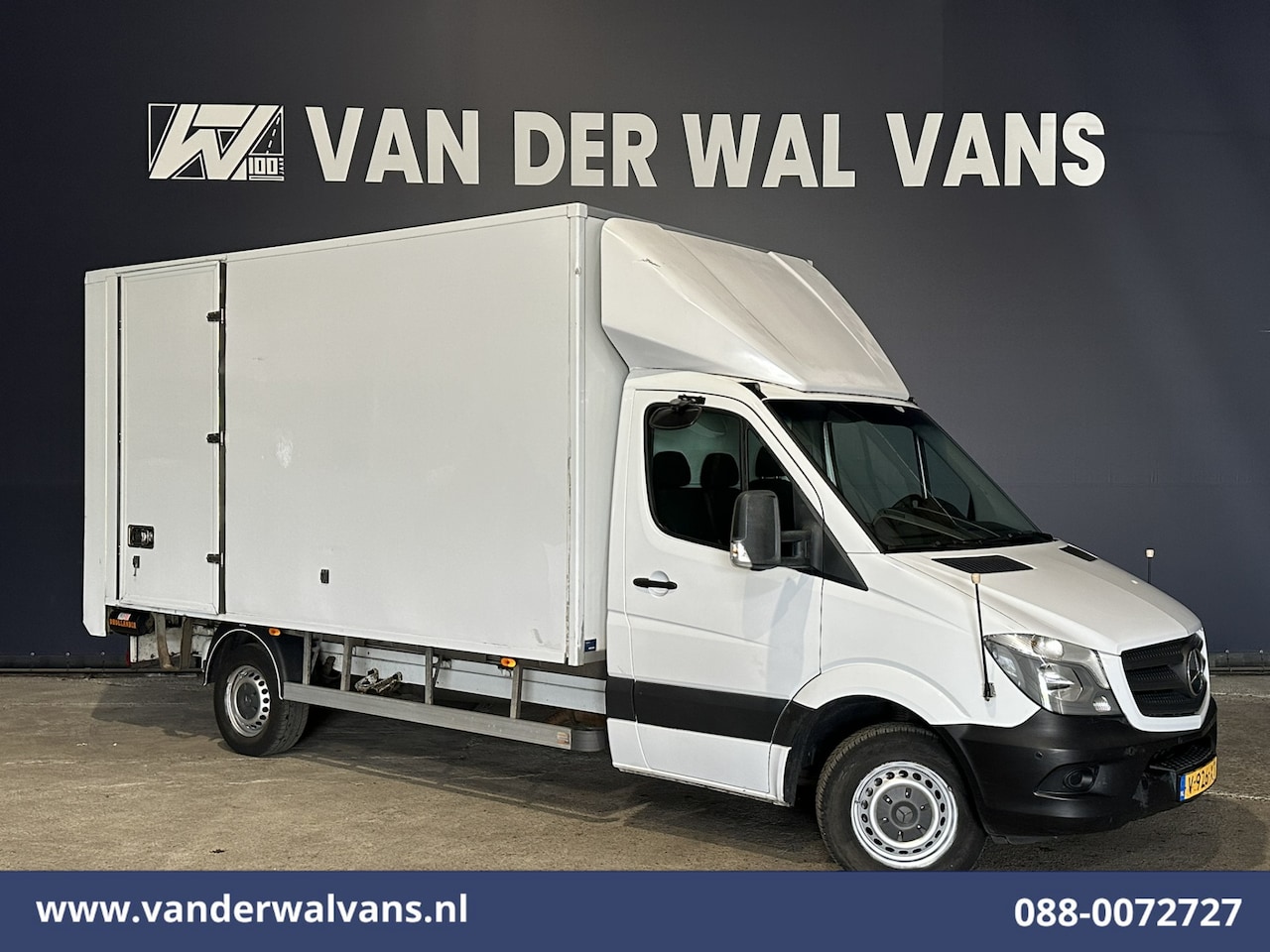 Mercedes-Benz Sprinter - 314 CDI 143pk Bakwagen Laadklep Zijdeur Euro6 Airco | Bijrijdersbank - AutoWereld.nl