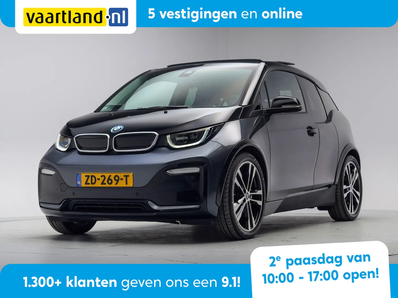 BMW i3 - S 120Ah 42 kWh Executive Edition [ Warmtepomp Panorama Leder Harman/Kardon Navi Prof. ] - AutoWereld.nl