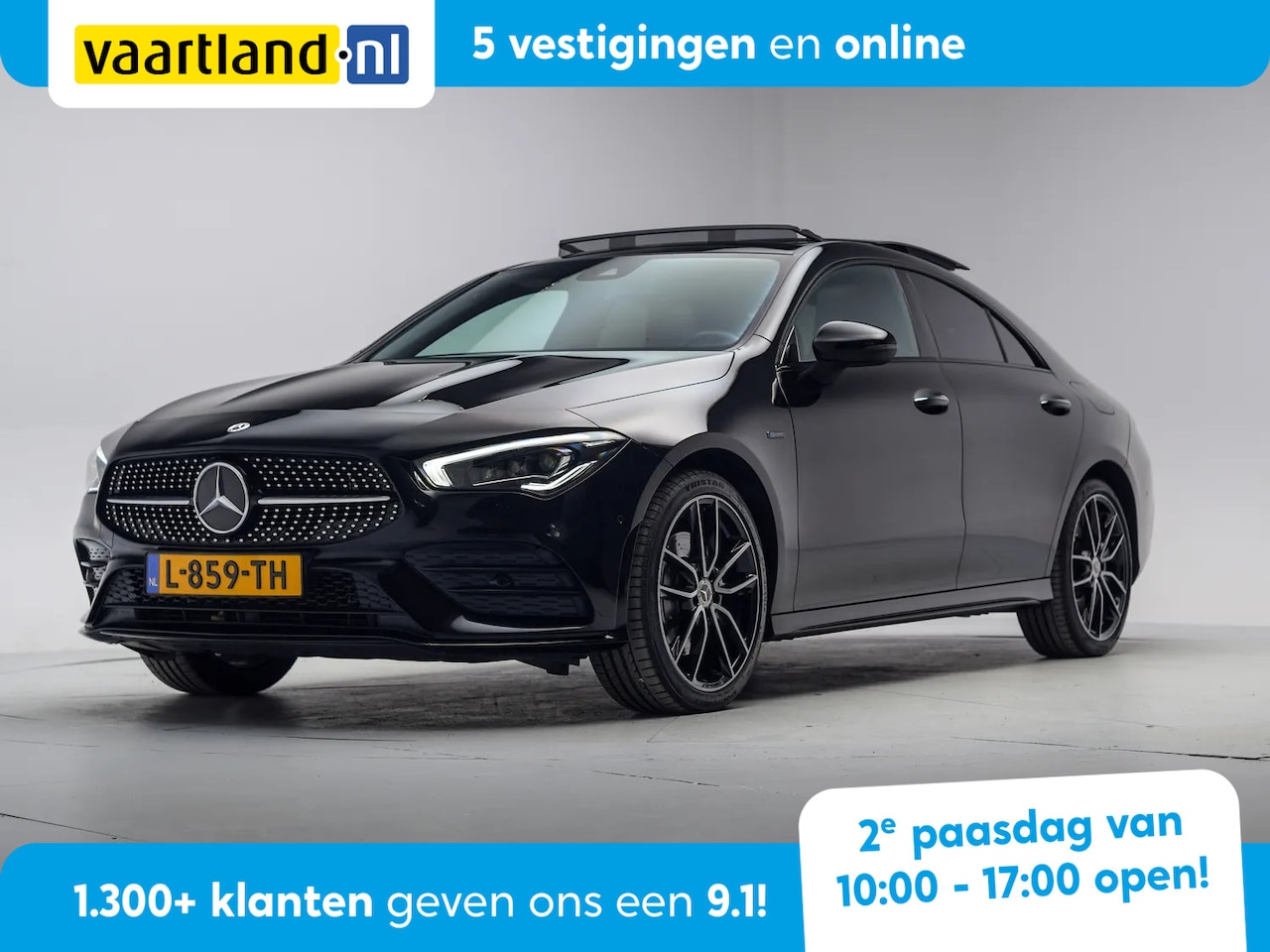 Mercedes-Benz CLA-Klasse - 250 e AMG Limited Night [ Panorama Leder Sfeer Memory ] - AutoWereld.nl