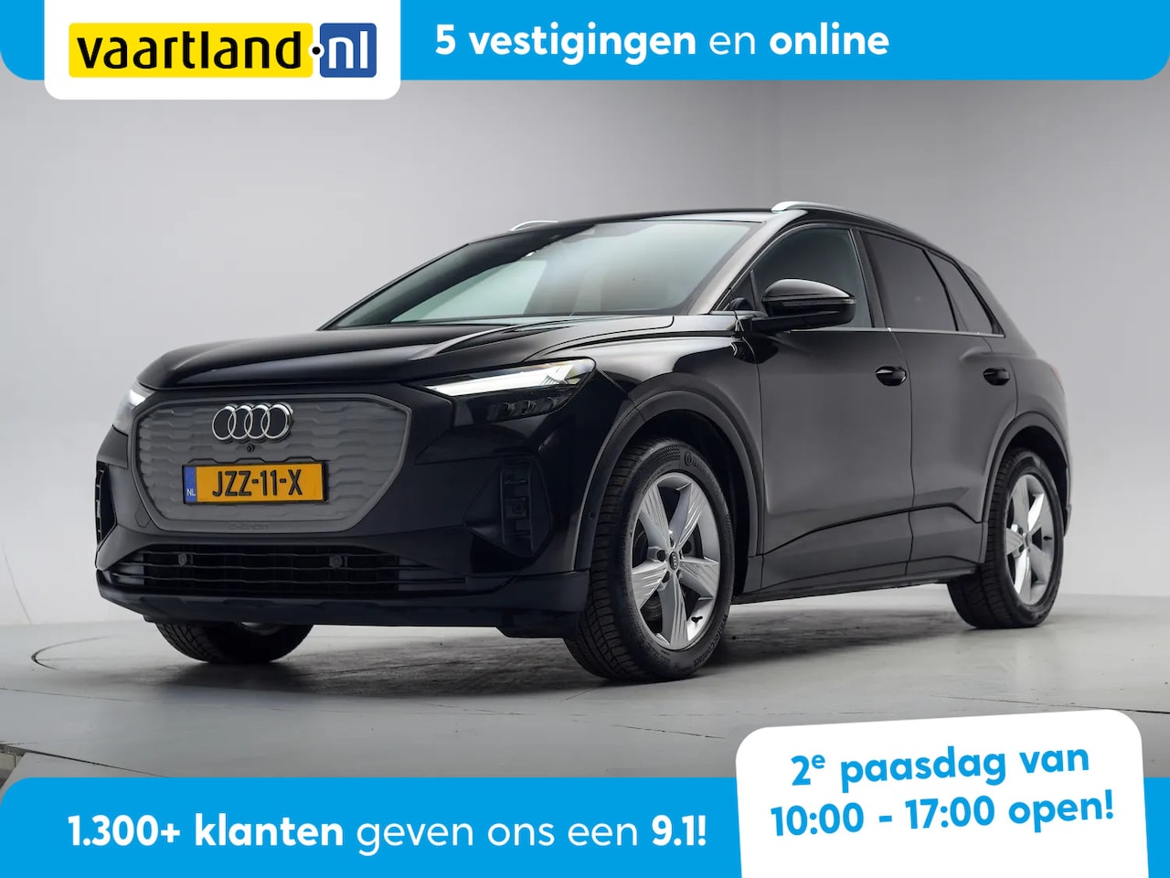 Audi Q4 e-tron - 40 Advanced edition 77 kWh 3-fase [ LED Virtual Sportstoelen Navi ] - AutoWereld.nl