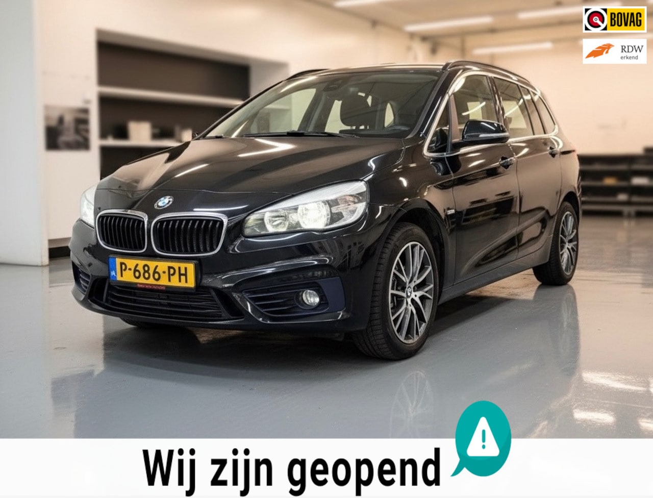 BMW 2-serie Gran Tourer - 220i M Sport 7persoons-nette auto - AutoWereld.nl