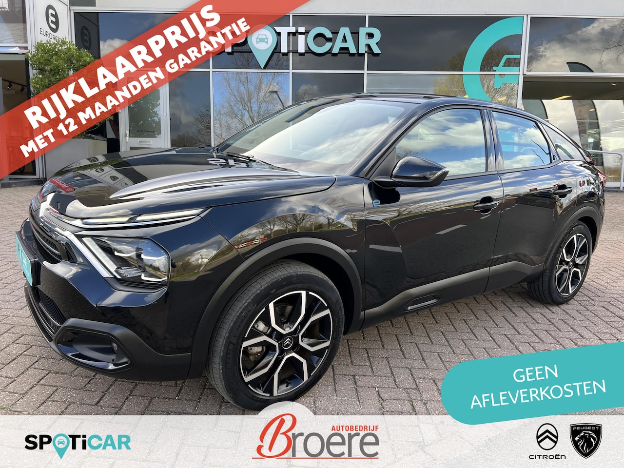 Citroën Ë-C4 - Feel 50 kWh 136pk Automaat Range tot 320 km - AutoWereld.nl