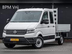 Volkswagen Crafter - Bakauto | 2.0Tdi 163Pk | L3 | Dubbele cabine | 7-Persoons | 35 | Open Laadbak | Achteruitr