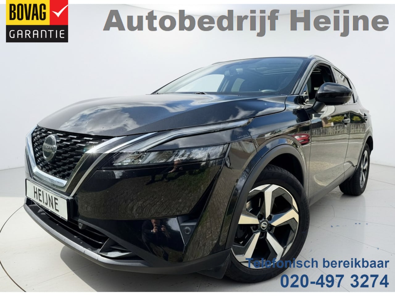 Nissan Qashqai - 1.3 MHEV 158PK XTRONIC N-CONNECTA 360CAMERA/NAVI/PANORAMADAK - AutoWereld.nl