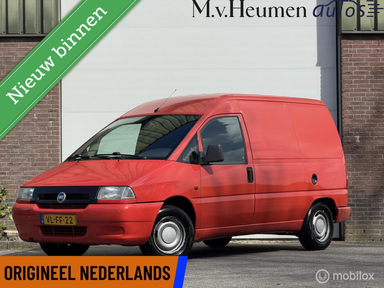 Fiat Scudo - Bestel 1.9 D EL Mini Camper Geen roest Nette auto - AutoWereld.nl