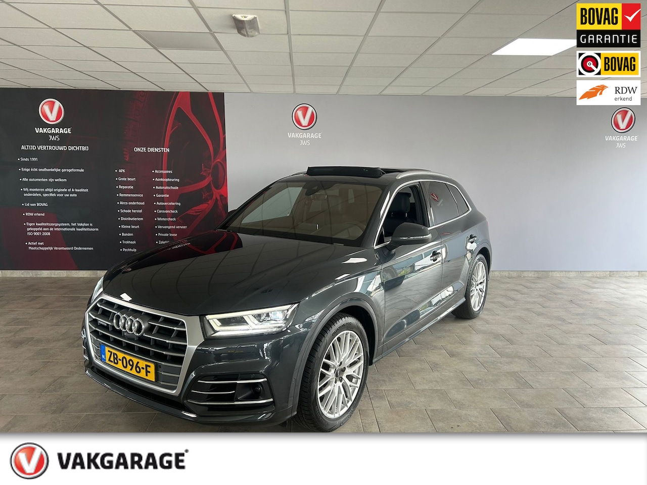 Audi Q5 - 2.0 TFSI quattro Sport S Line Black Edition. incl. afl. beurt en garantie. - AutoWereld.nl