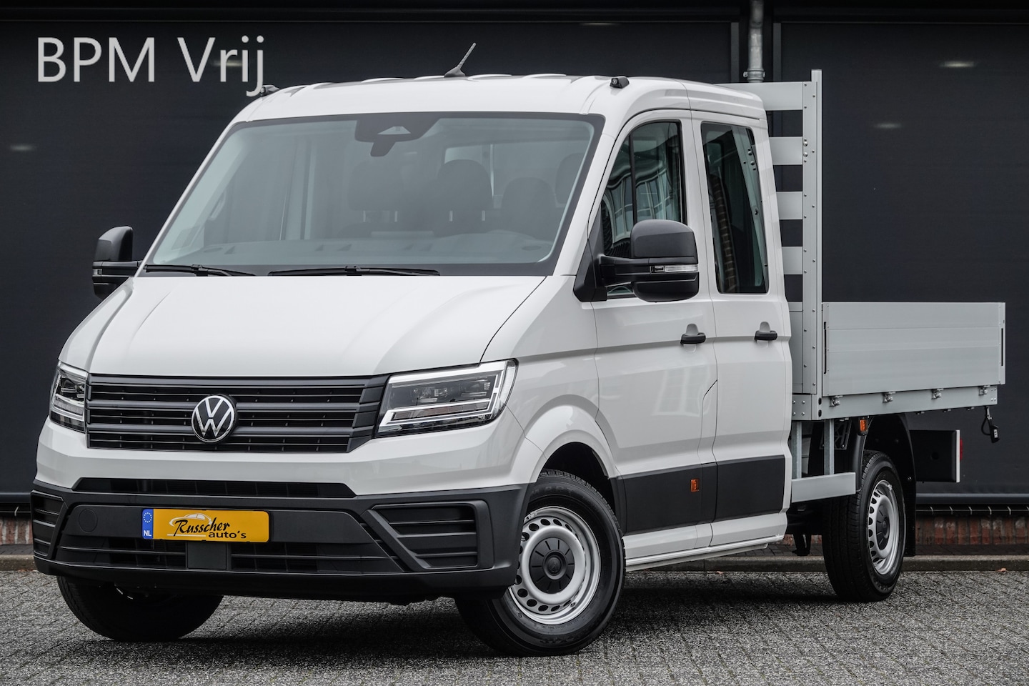 Volkswagen Crafter - Bakauto | 2.0Tdi 163Pk | L3 | Dubbele cabine | 7-Persoons | 35 | 3.500Kg trekgwicht | Open - AutoWereld.nl